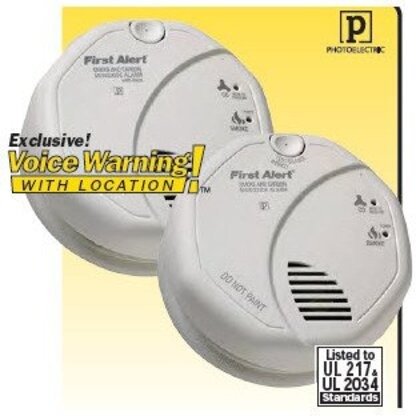 SCO7B - Battery Operated, Combination Smoke and Carbon Monoxide Alarm