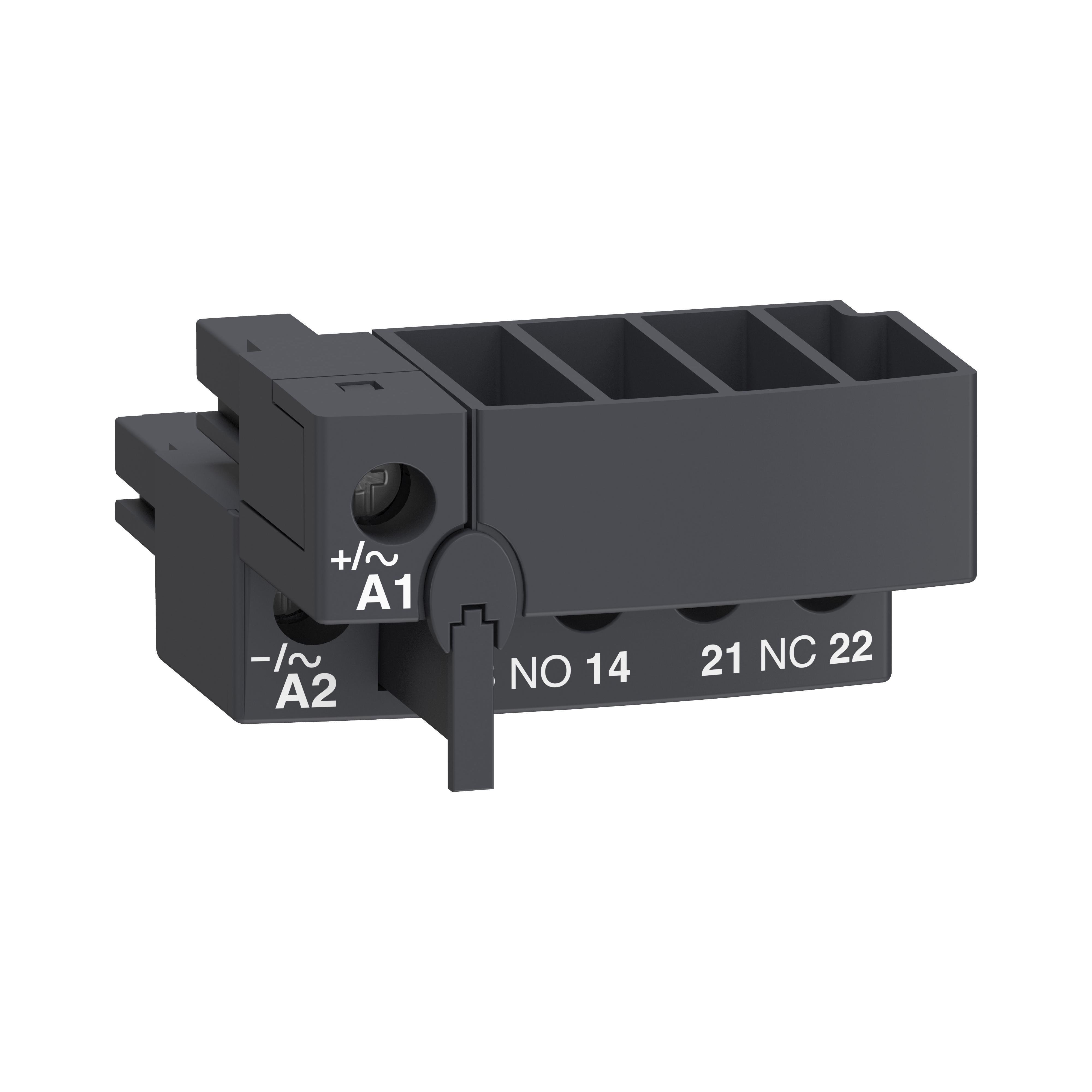 Picture of LU9BN11 - Screw clamp terminal block, TeSys Ultra, terminal block for power base LU9, 0.045 kg