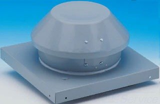 REC10XL - Exterior Roof/Wall Centrifugal Fan with Flanged Base for Curb Mounting
