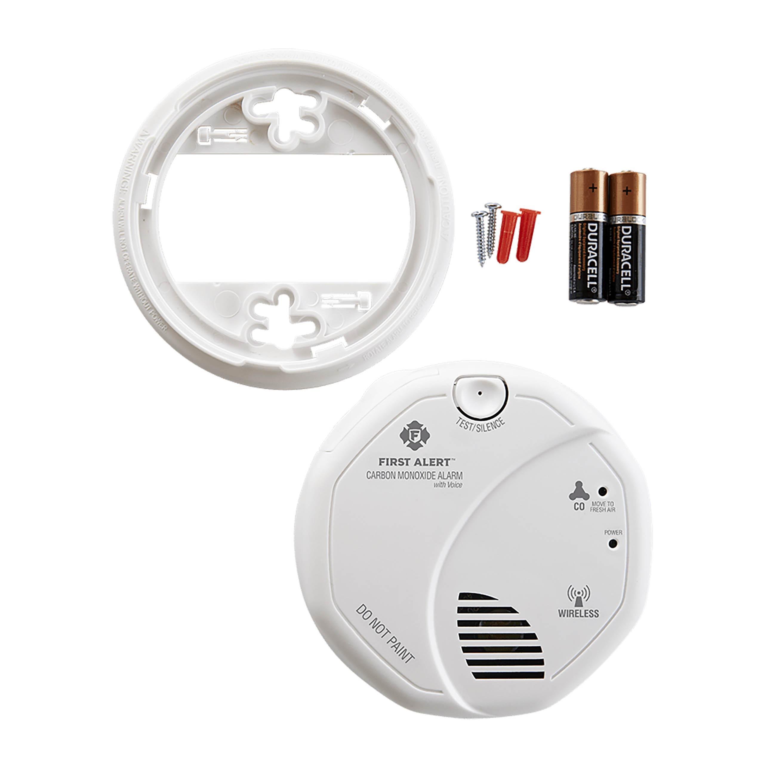 CO511B - BRK Wireless Interconnect Battery CO Alarm w Voice