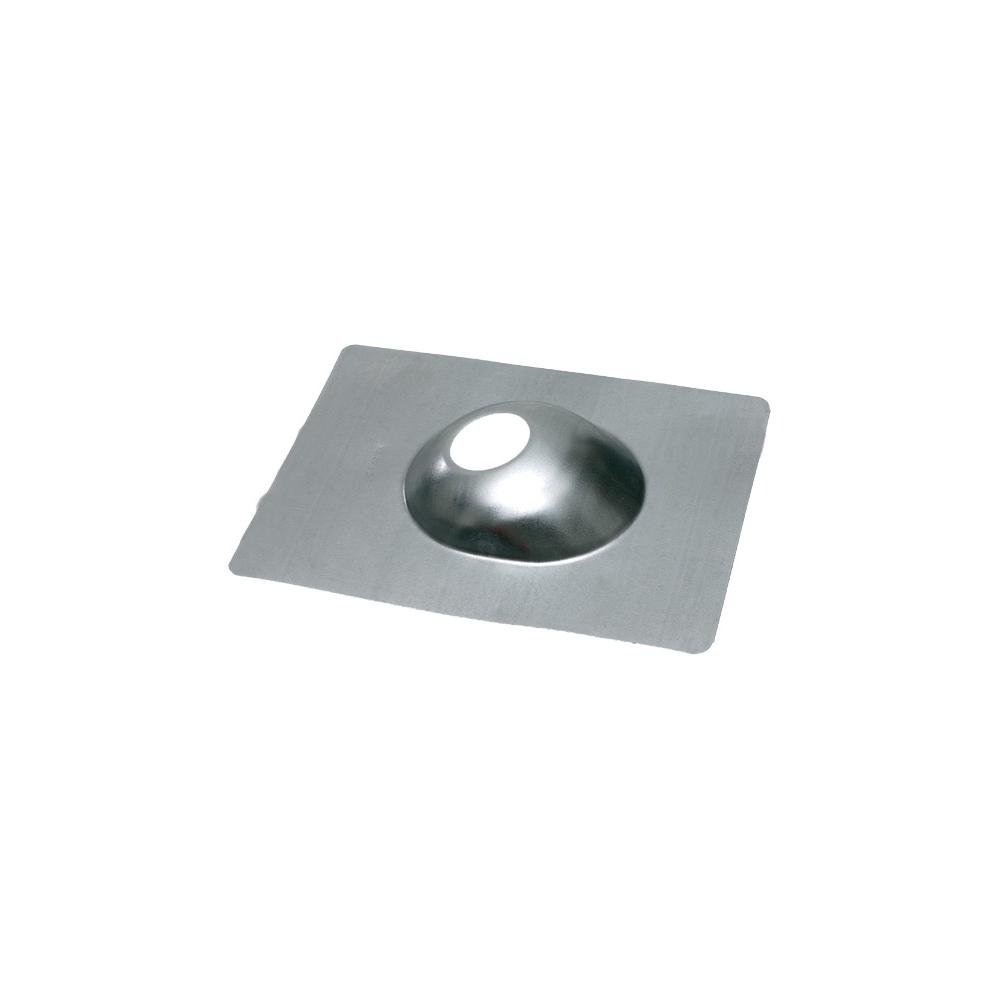 624 - 1-1/4" to 1-1/2" Galvanized roof flashing, 22 gauge with neoprene seal.