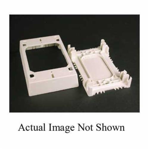 Picture of 2348S/51-WH - Wiremold 400/800/2300/2300D Series Shallow Device/Extension Box Fitting, White