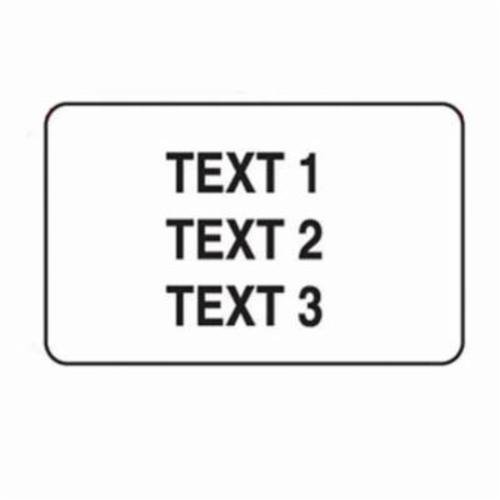 Picture of M-11-498 - BMP51 BMP53 BMP41 Repositionable Vinyl Cloth Lbls 0.5" H x 0.75" W, 220 Labels