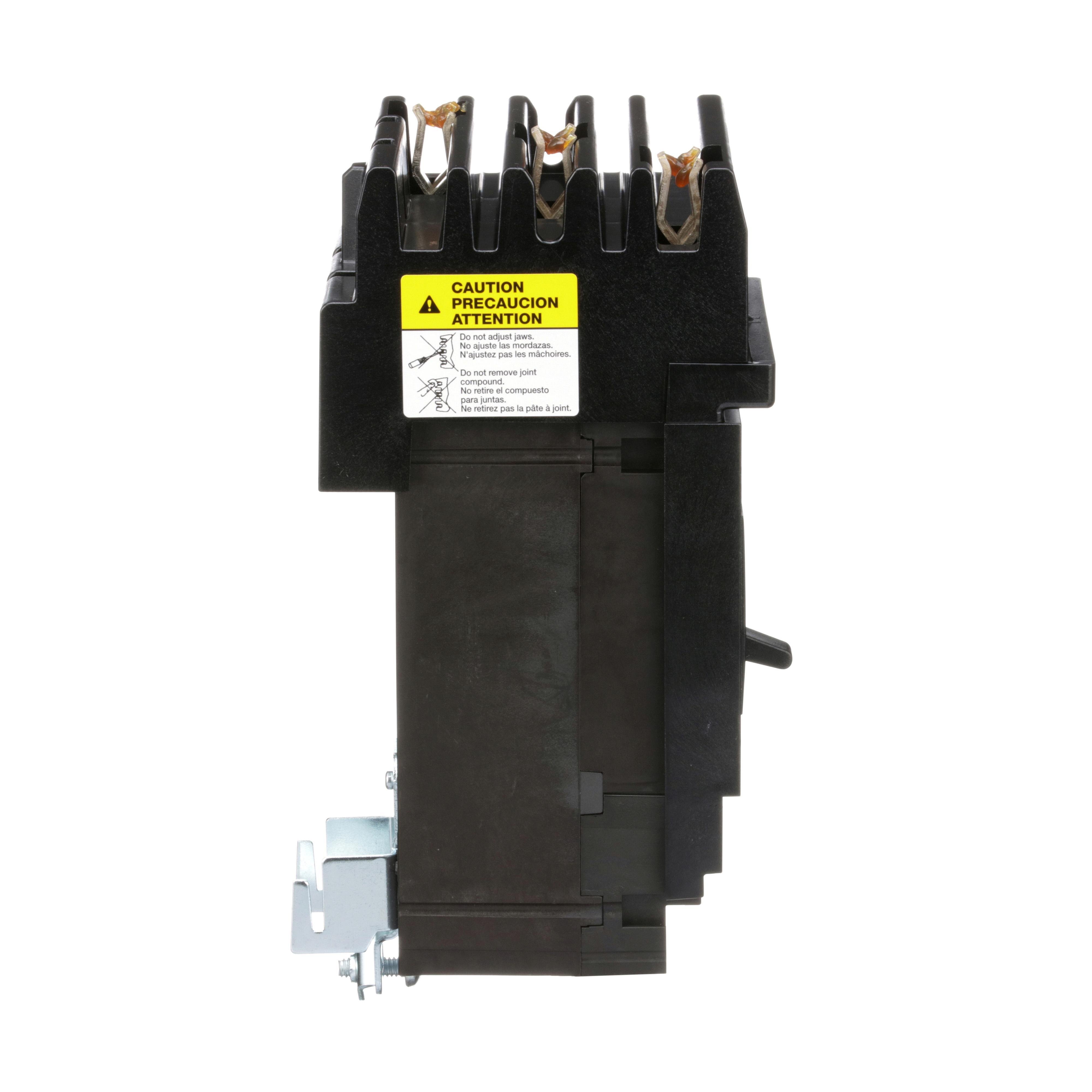 Picture of HGA36030 - Circuit breaker, PowerPacT H, 30A, 3 pole, 600VAC, 18kA, I-Line, thermal magnetic, 80%, ABC