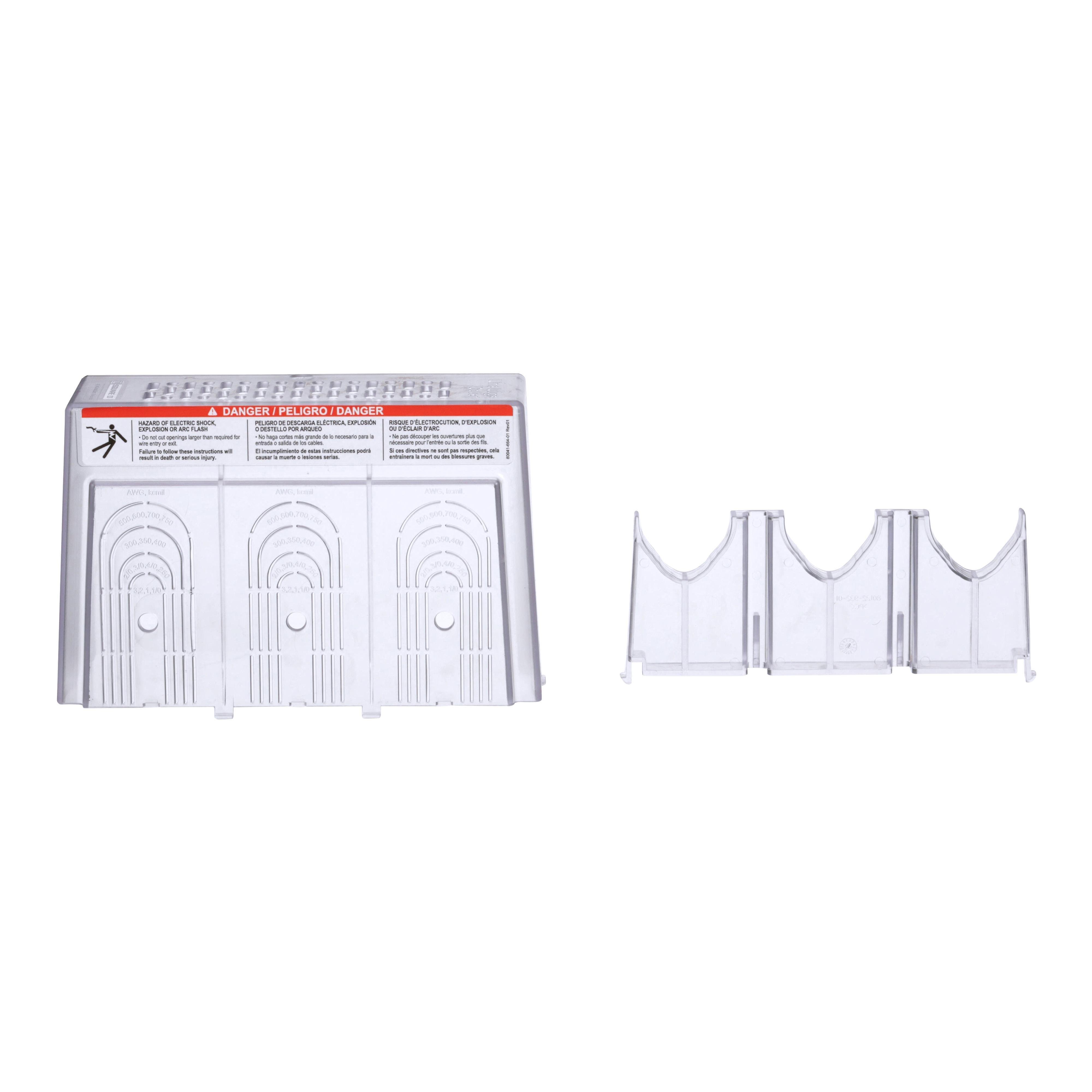 LALLC - Panelboard accessory, NQ, cover, line lug, LA/LH, IP2X