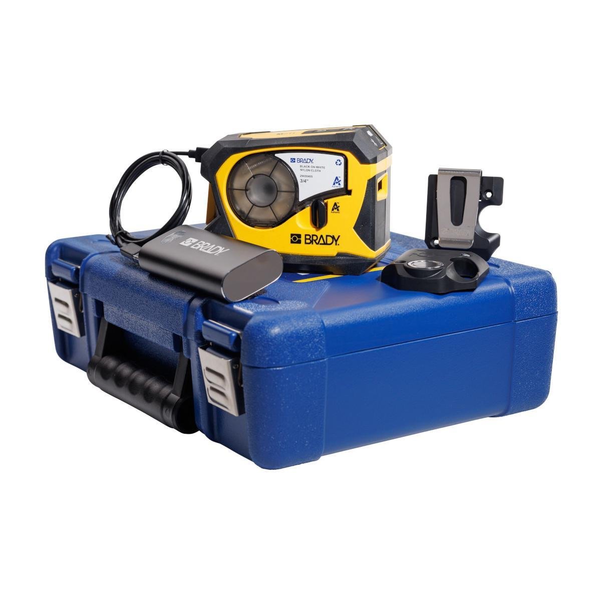 M211-KIT - Brady M211 Portable Bluetooth Label Printer Kit (M211-KIT), Yellow/Black