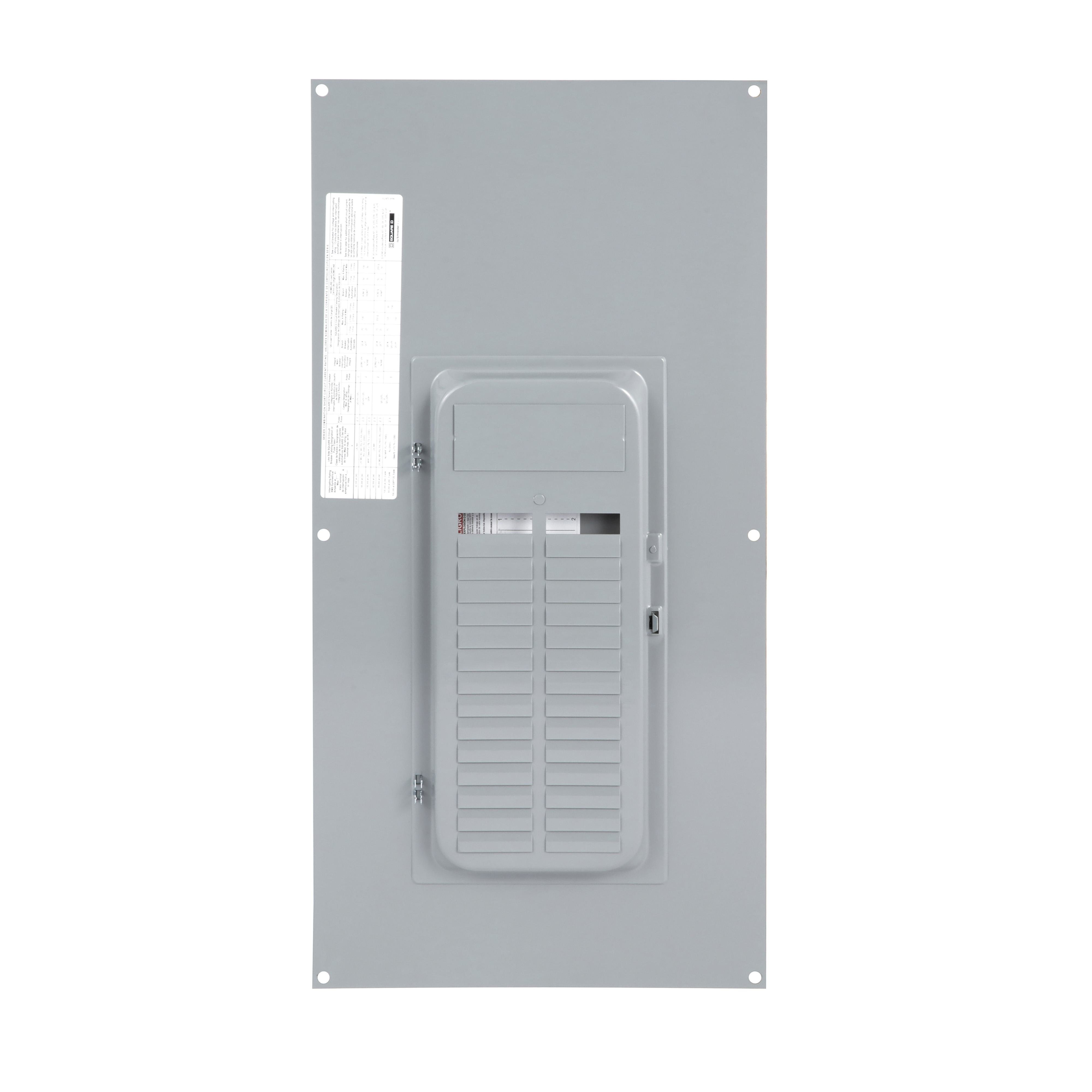 Picture of QOC30US - Replacement cover, QO, for 30 space load center, surface, gray