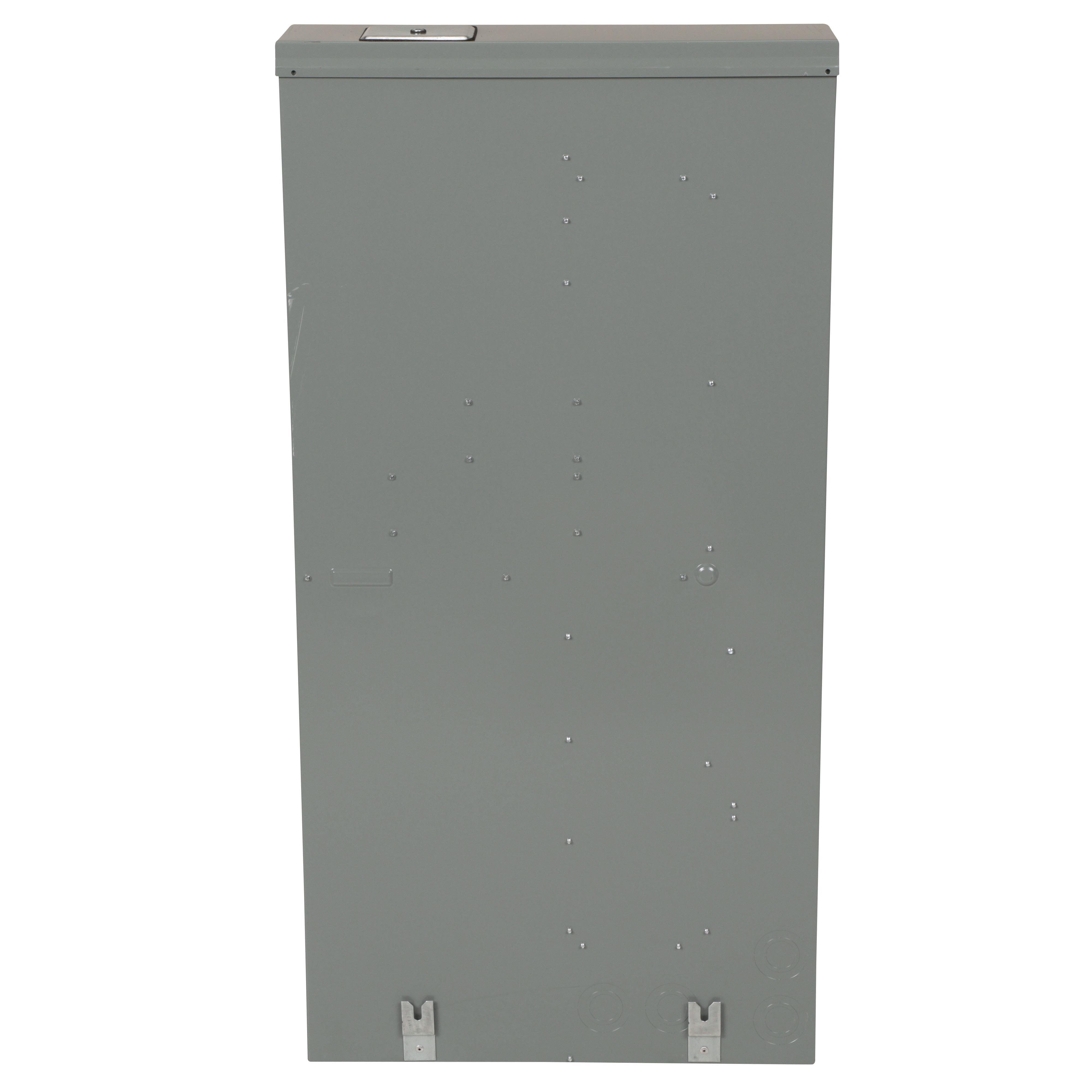 Picture of MPH44125 - Meter center, MP Meter-Pak, 4 sockets, horn bypass, 5 jaws, 400A bus, 125A max breaker rating, ringless