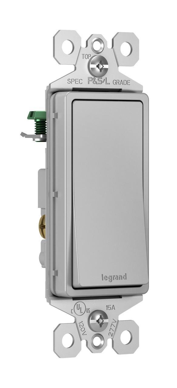 Picture of TM873-GRY - radiant® 15A 3-Way Switch, Gray