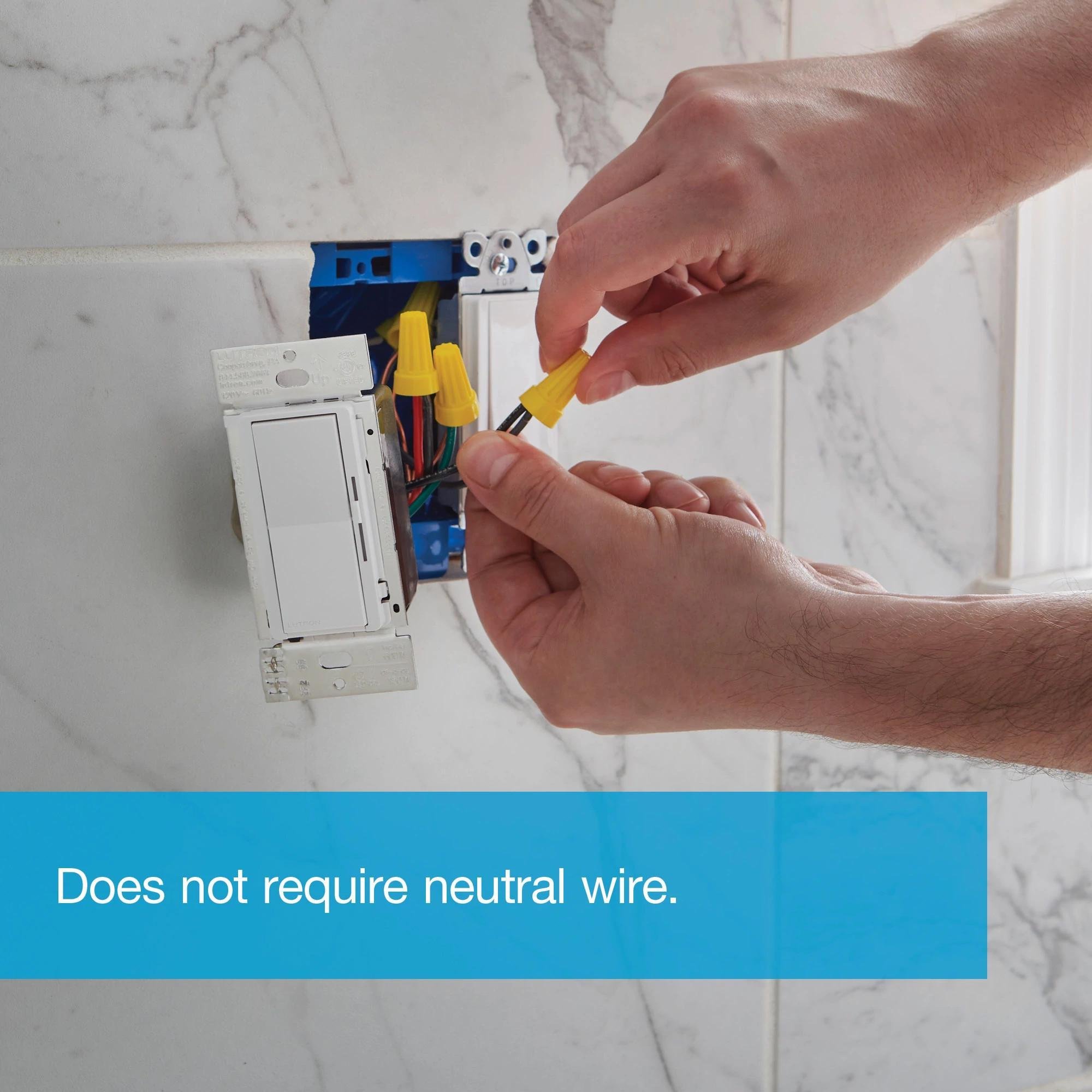 Picture of DVRF-6L-WH - Lutro Diva Smart Dimmer Switch