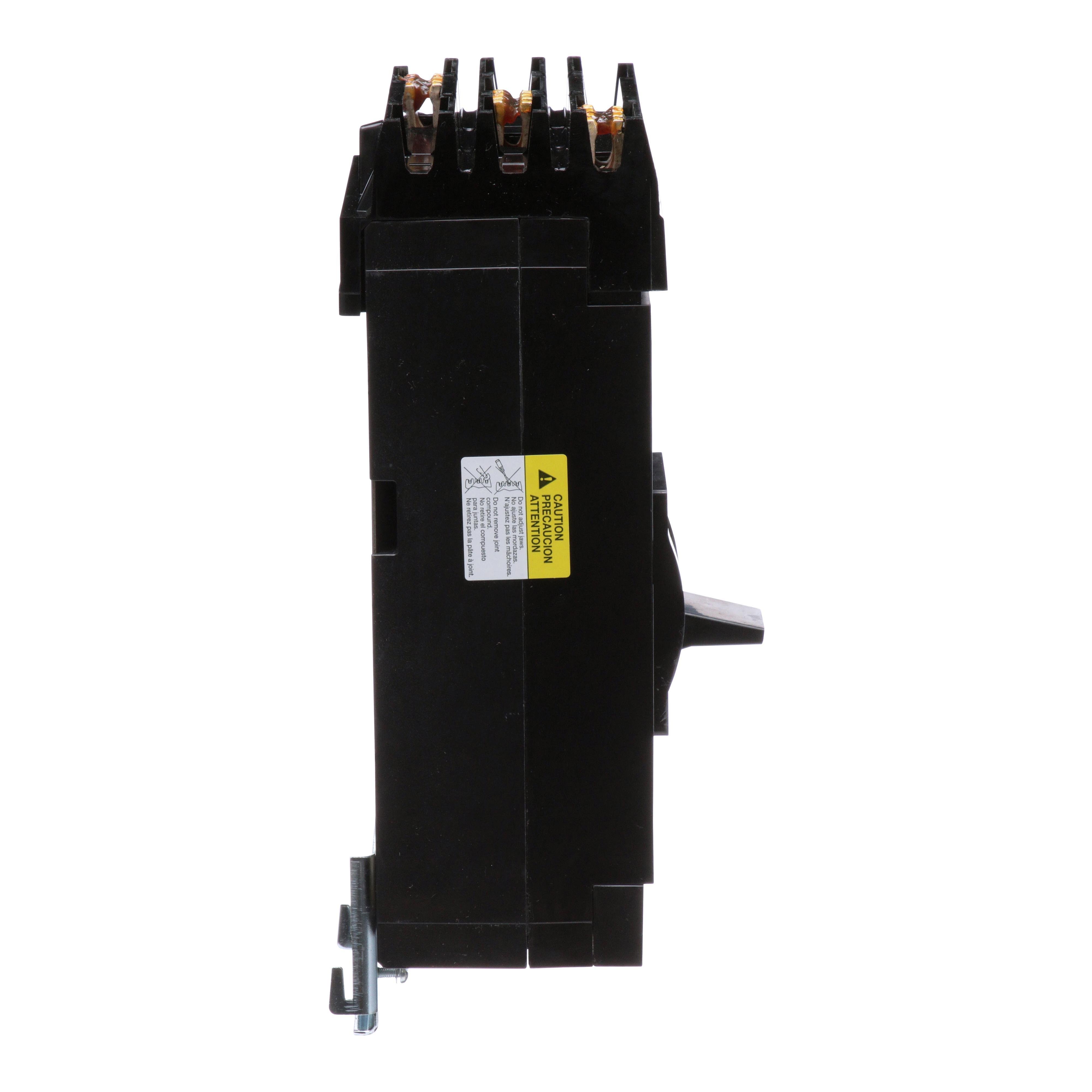 Picture of LH36350 - Circuit breaker, LH, I-Line mount, 350A, 3 pole, 25kA, 600VAC, thermal magnetic