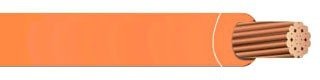 XHHW8STROE2500 - XHHW-2 8 Stranded Orange Copper Wire, 2500FT Reel