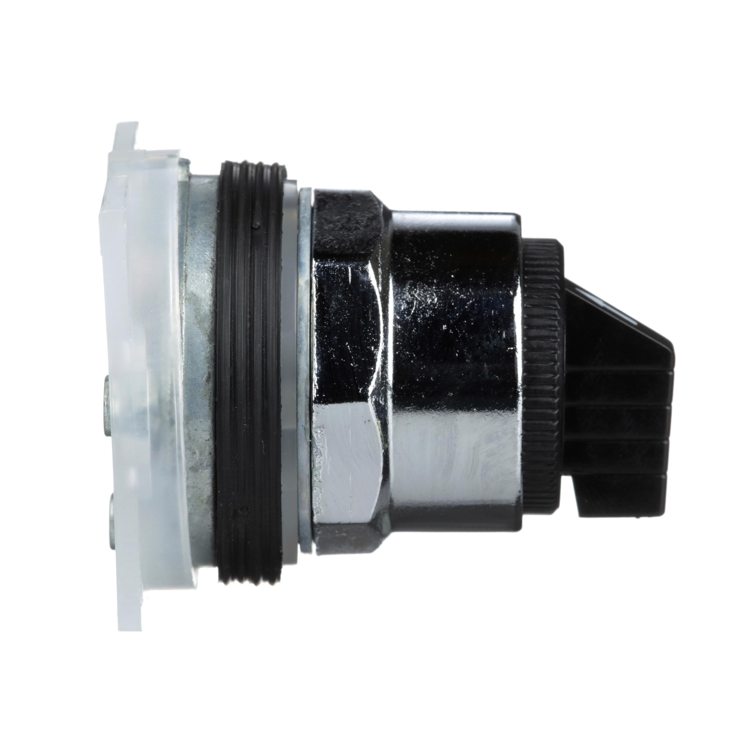 Picture of 9001KS42B - 30mm Push Button, Type K, selector switch, 3 position, B cam, black knob