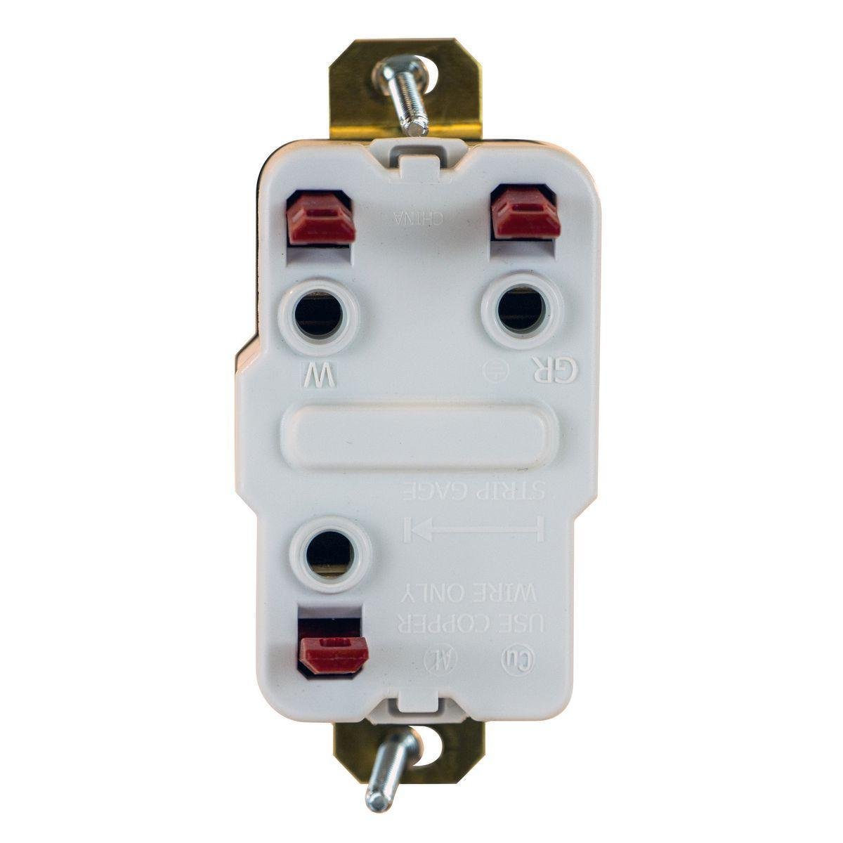 Picture of HBL2310ST - EdgeConnect™ Twist-Lock® Receptacle, 20A 125V, L5-20R, BK, with Spring Termination
