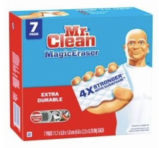 69517 - Magic Eraser Extra Durable Cleaning Pads With Durafoam, 7-ct.