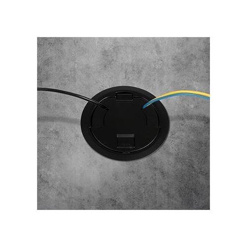 Picture of 6ATC2PAVBK - 6AT Prewired A/V Evolution™ Poke Thru Device, Surface Style Cover, Black