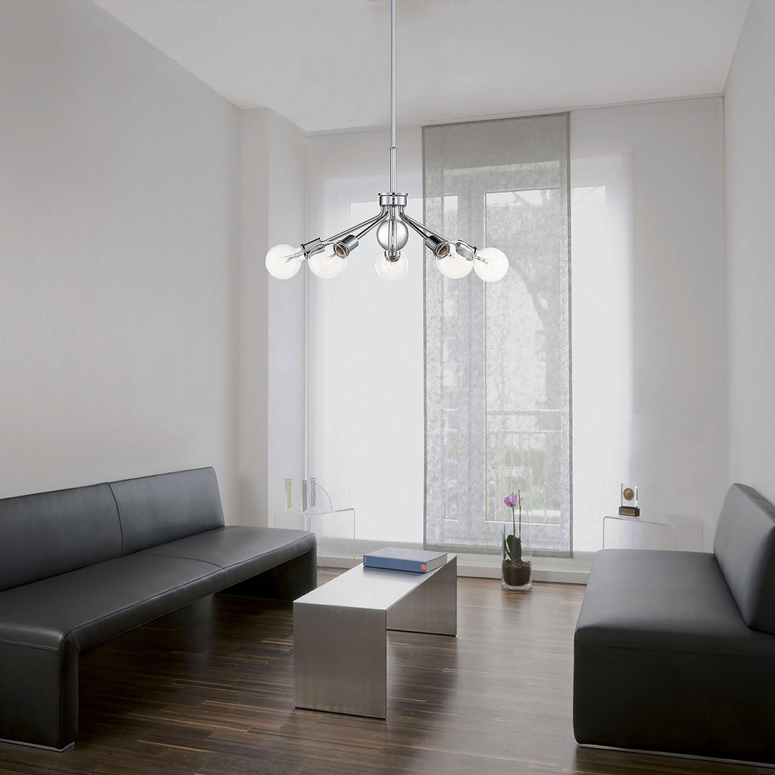 Picture of S21209 - 5.5 Watt G16.5 LED - Clear - Candelabra base - 90 CRI - 2700K - 120 Volt