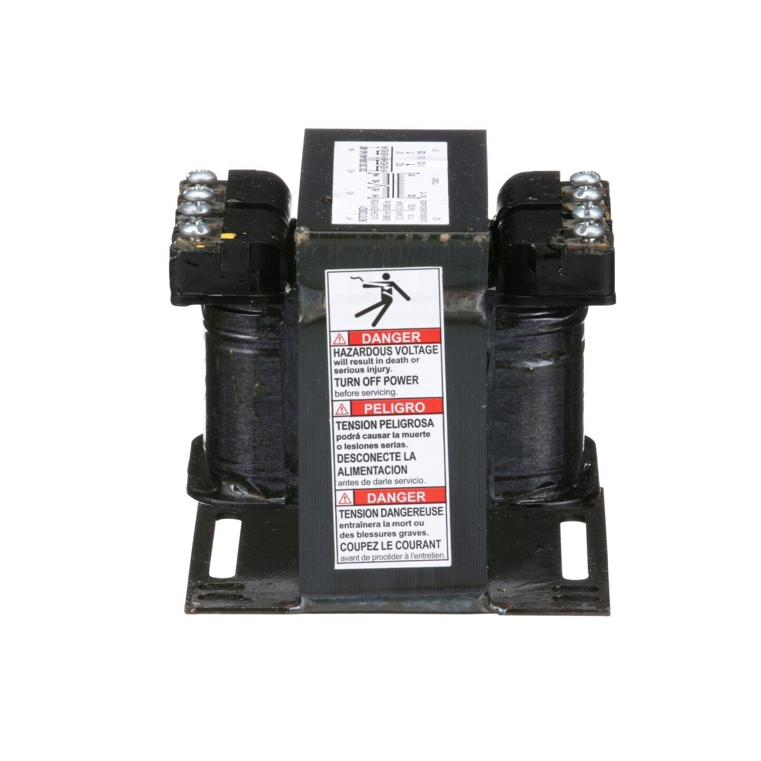Picture of 9070T200D1 - Transformer, Type T, industrial control, 200VA, 1 phase, 240x480V primary, 120V secondary, 80C rise