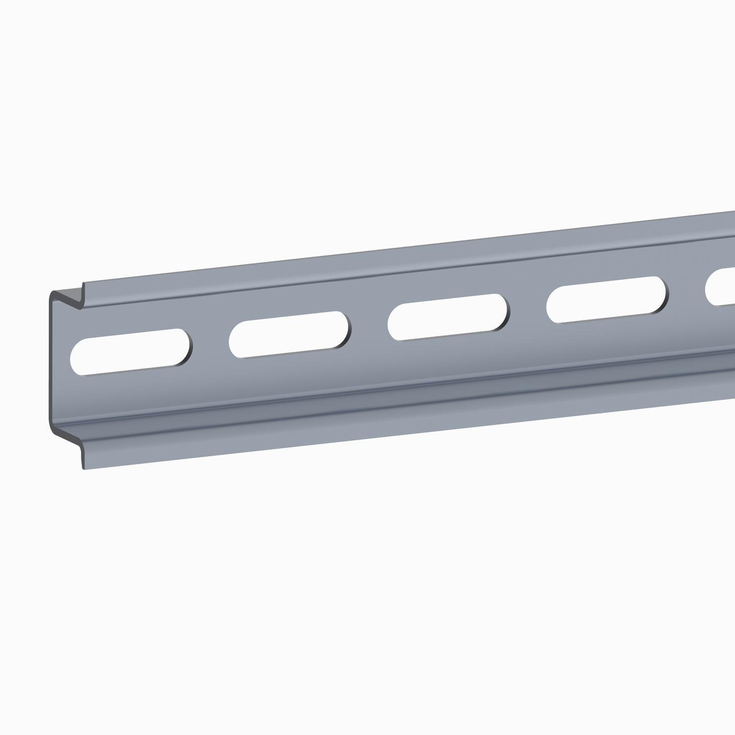 NSYSDR200D - One symmetric mounting rail perforated 35x15 L2000mm, Order by Multiples of 10 units