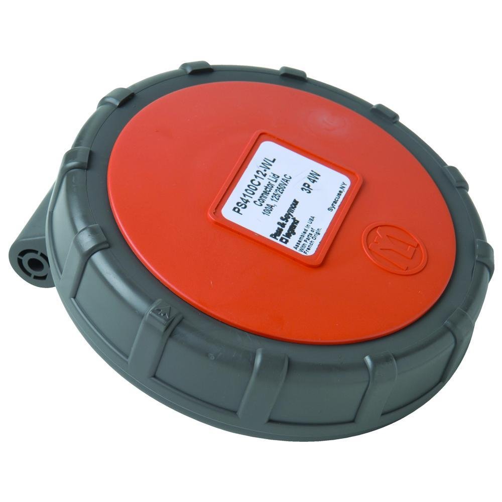 PS4100C12-W - Pin & Sleeve Watertight 100A 125V/250V Connector