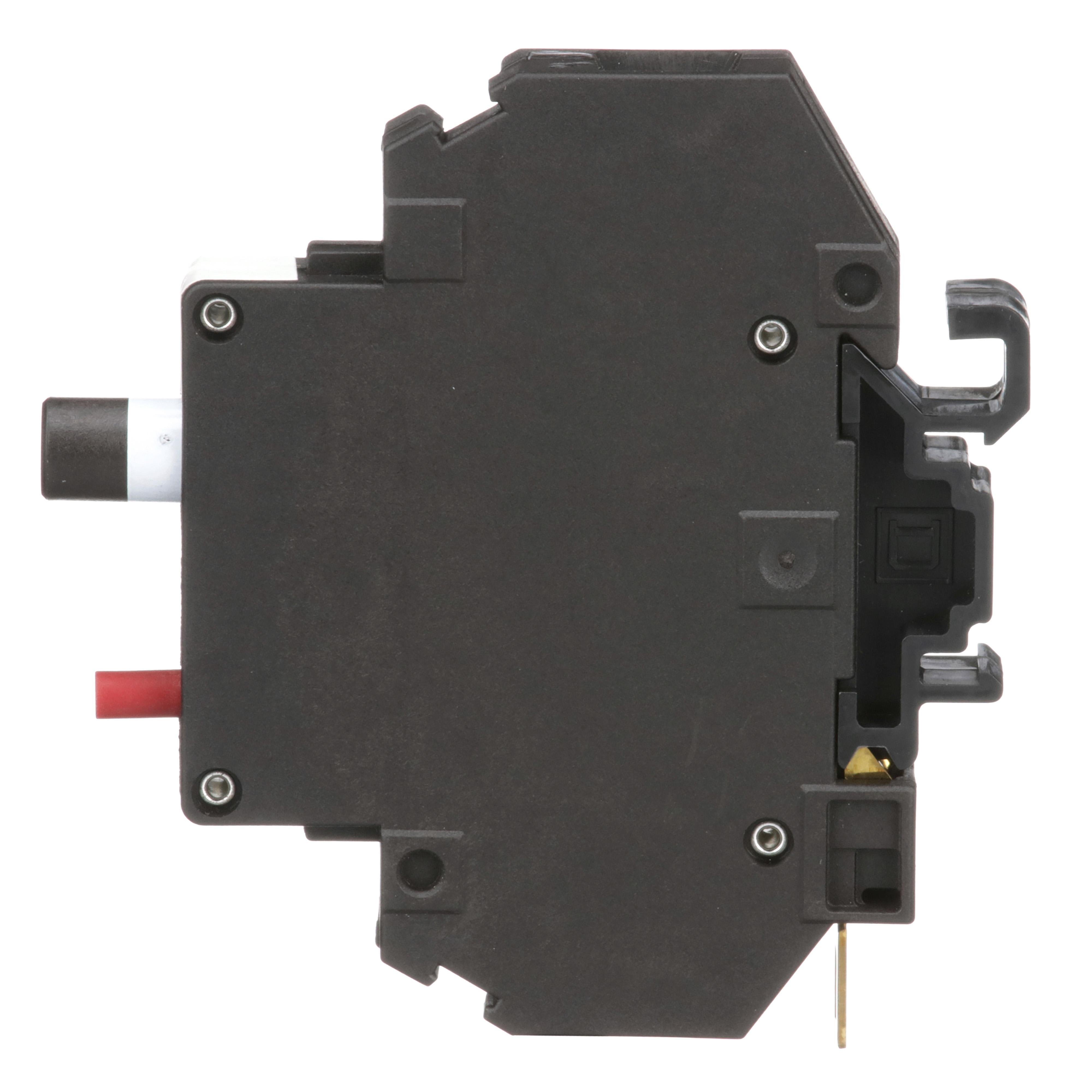 Picture of 9080GCB150 - Circuit protector, Linergy, thermal magnetic overcurrent, track mount, 15.0A, 125VAC, 65VDC
