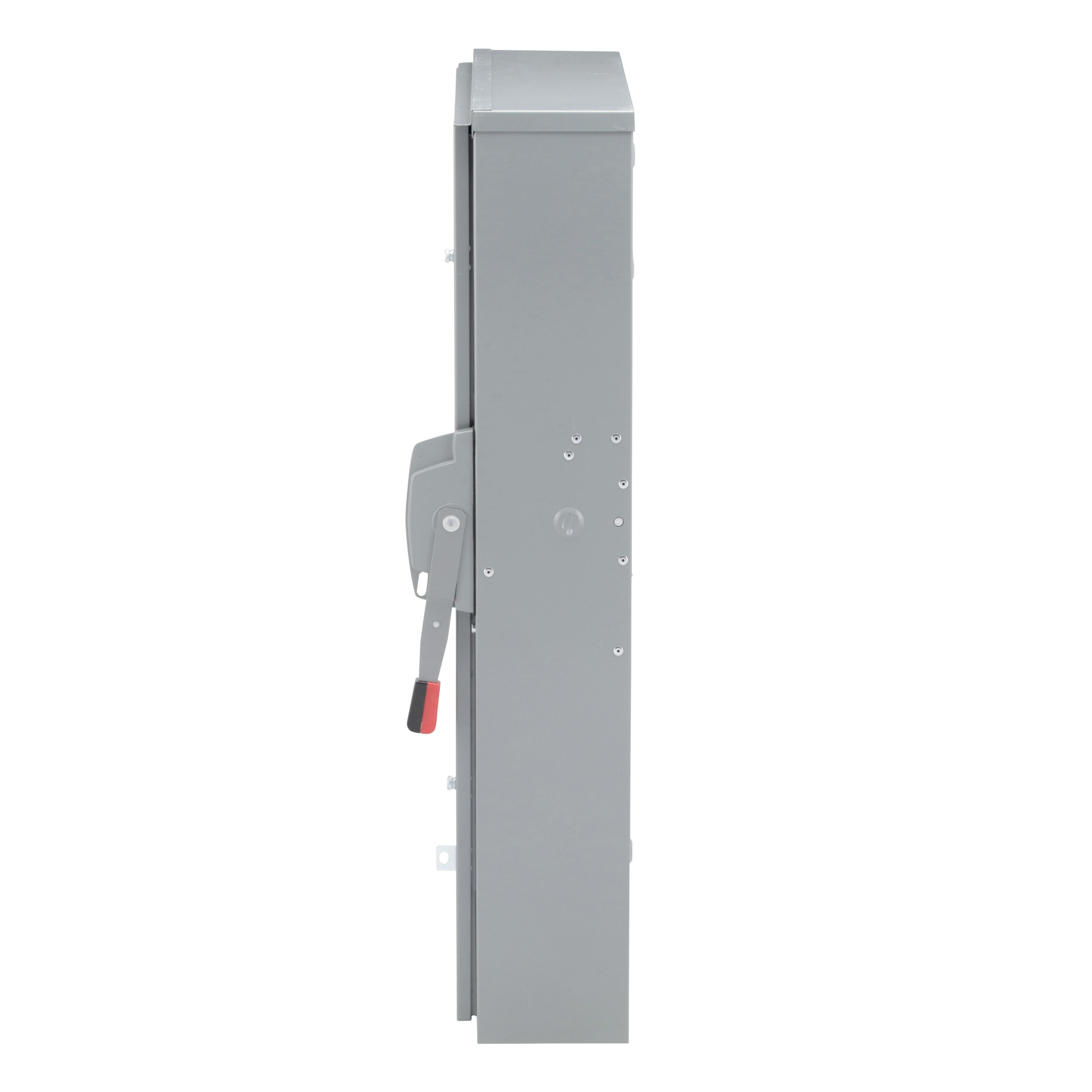 Picture of HU365R - Safety switch, heavy duty, non fusible, 400A, 3 wire, 3 pole, 350hp, 600VAC/DC, NEMA 3R