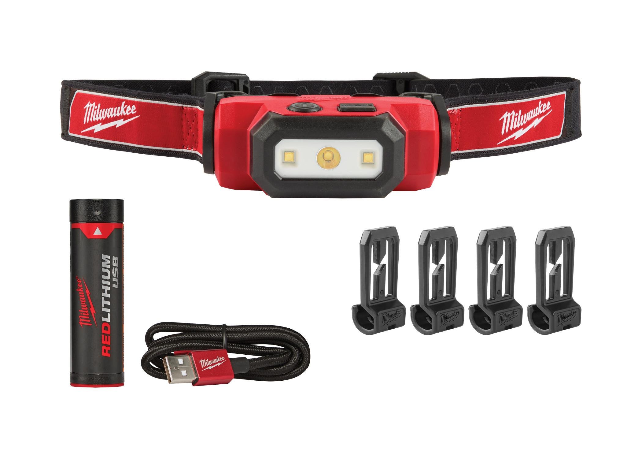 2111-21 - USB Rechargeable Hard Hat Headlamp