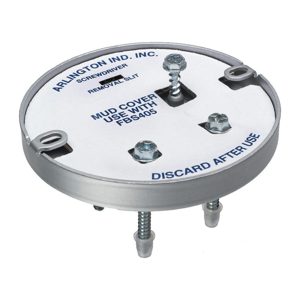 FBS405 - Steel pan box, fan and fixture rated mounting boxes. 70lb fan, 200lb fixture rated. For 1/2" and 5/8" drywall. 6.0 cu.