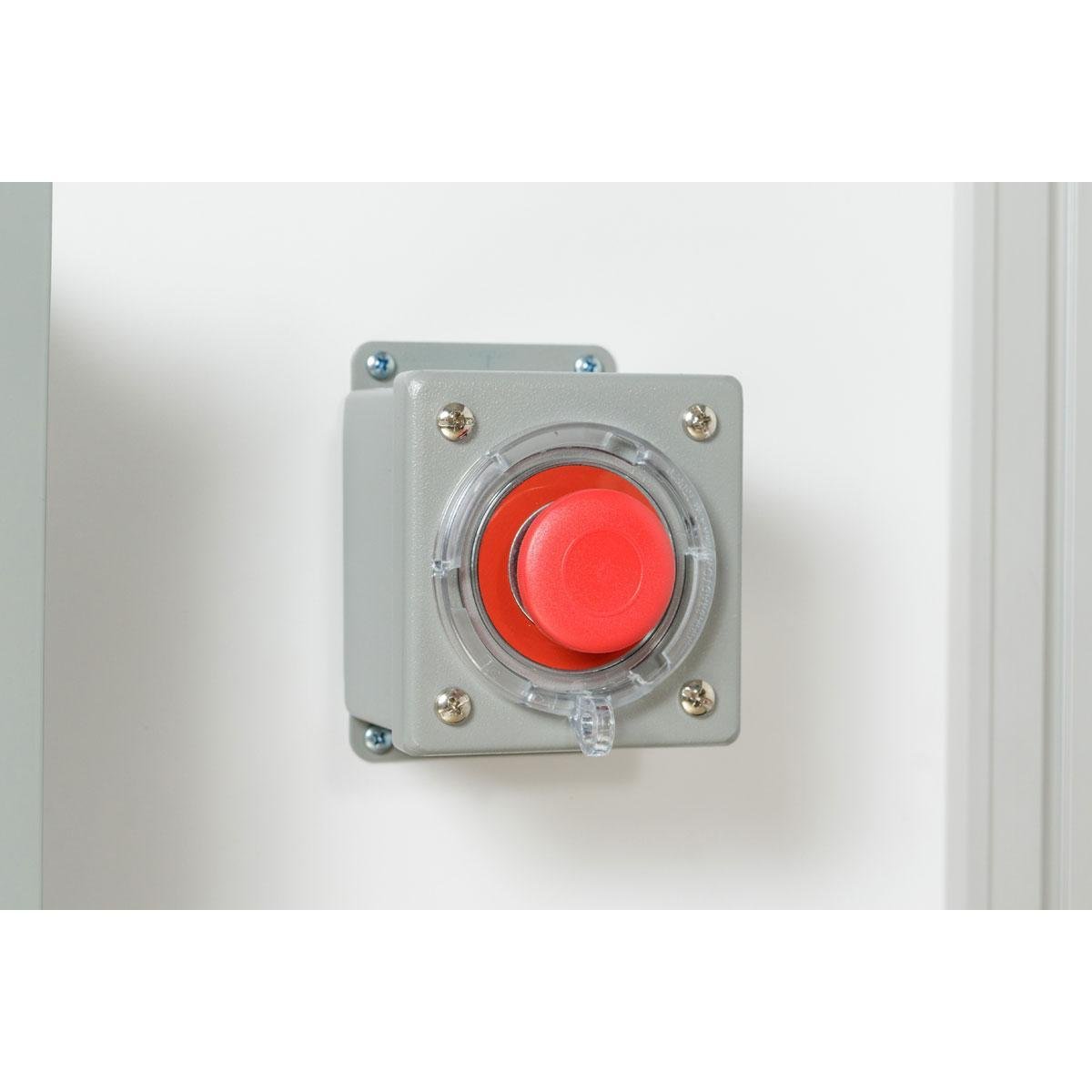 Picture of 139795 - Clear Push Button Lockout, Medium Base + Medium Cover, Button 22 mm