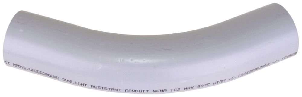 068606 - EE4045 2 1/2"x45D PVC STD ELBOW SPxSP SCH40 SCEPTER/KRALOY