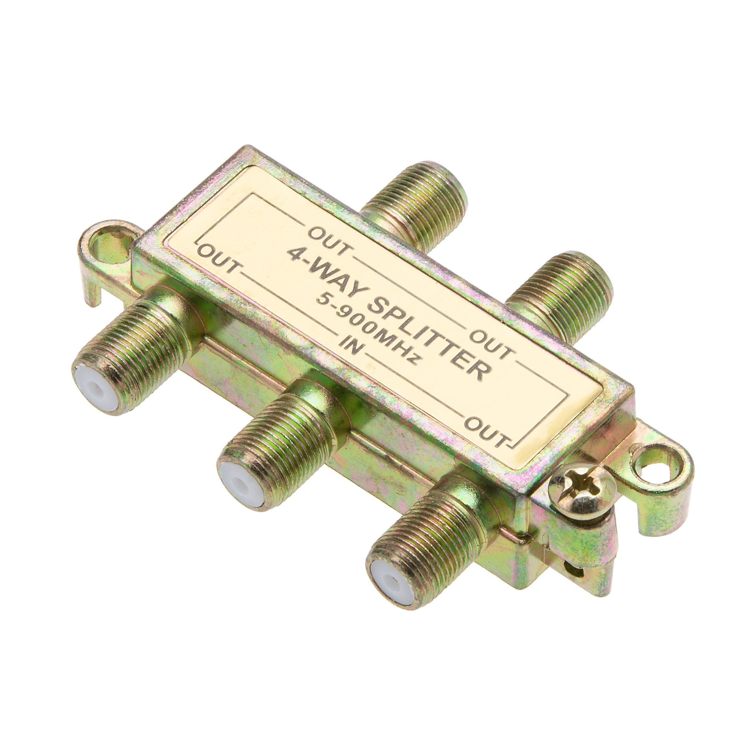 CS-4 - Coax Splitter Four Way 900Mghz