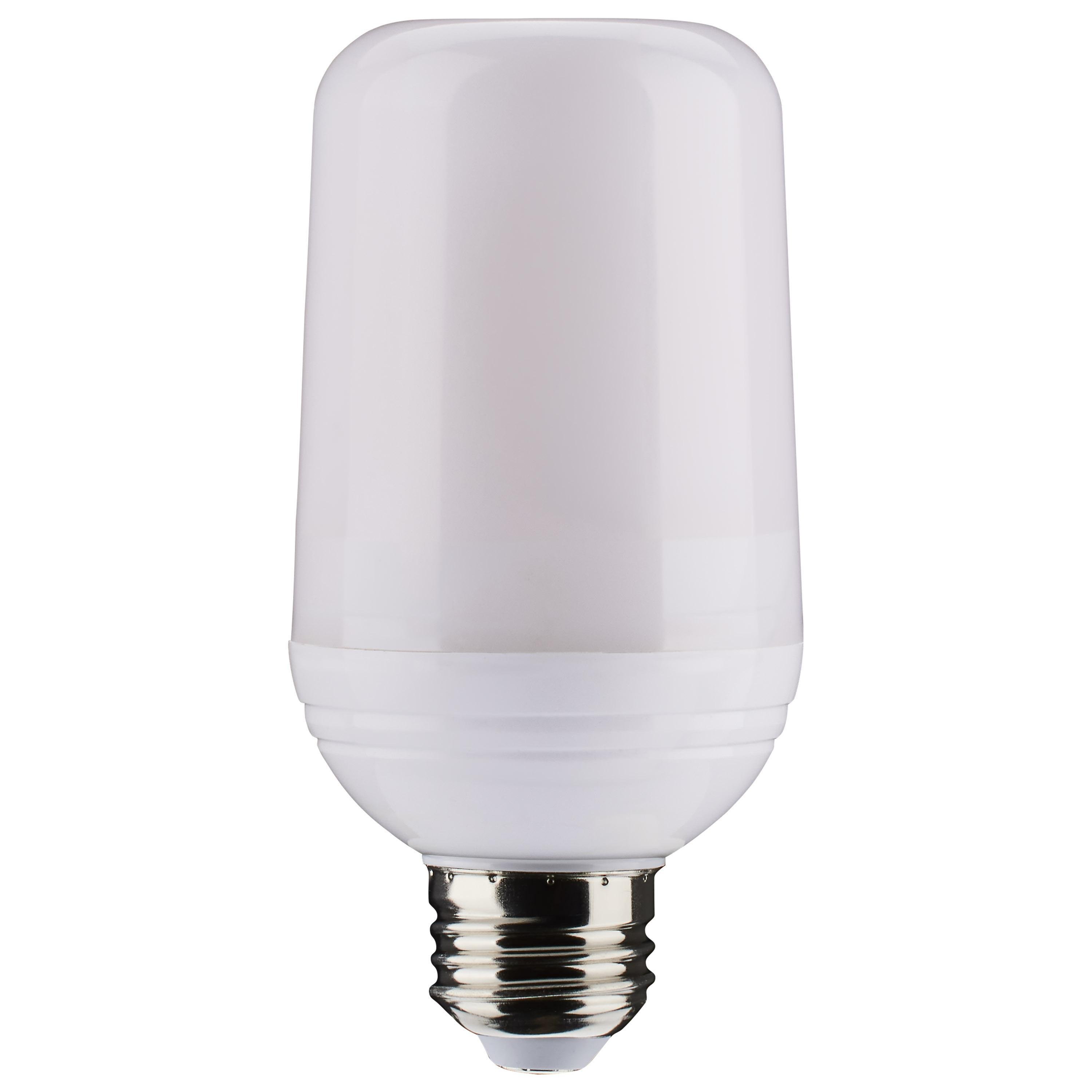Picture of S29806 - 2.5 Watt LED Flame Bulb - T19 - Medium Base - 120 Volt