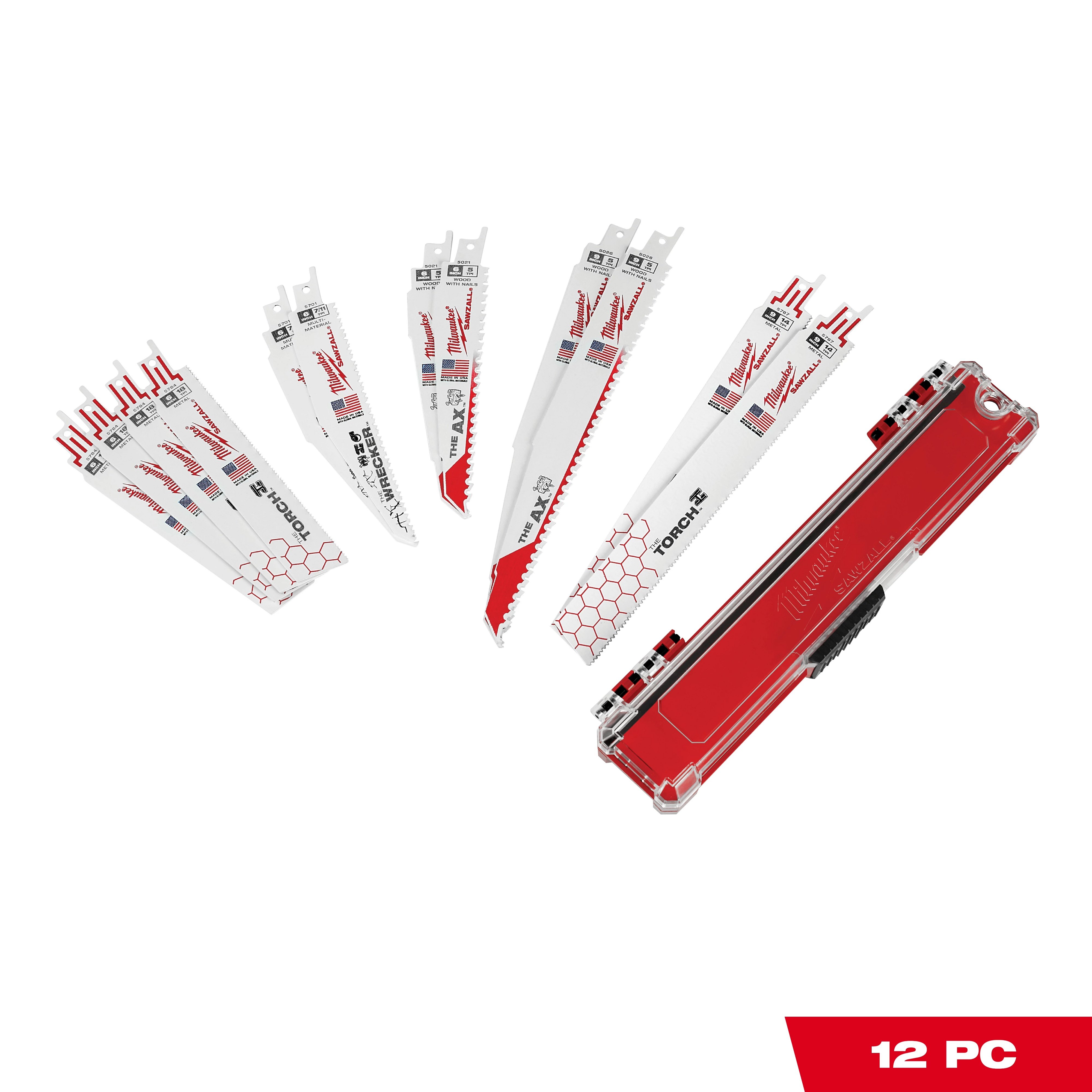 Picture of 49-22-1129 - 12-Piece SAWZALL® Blade Set