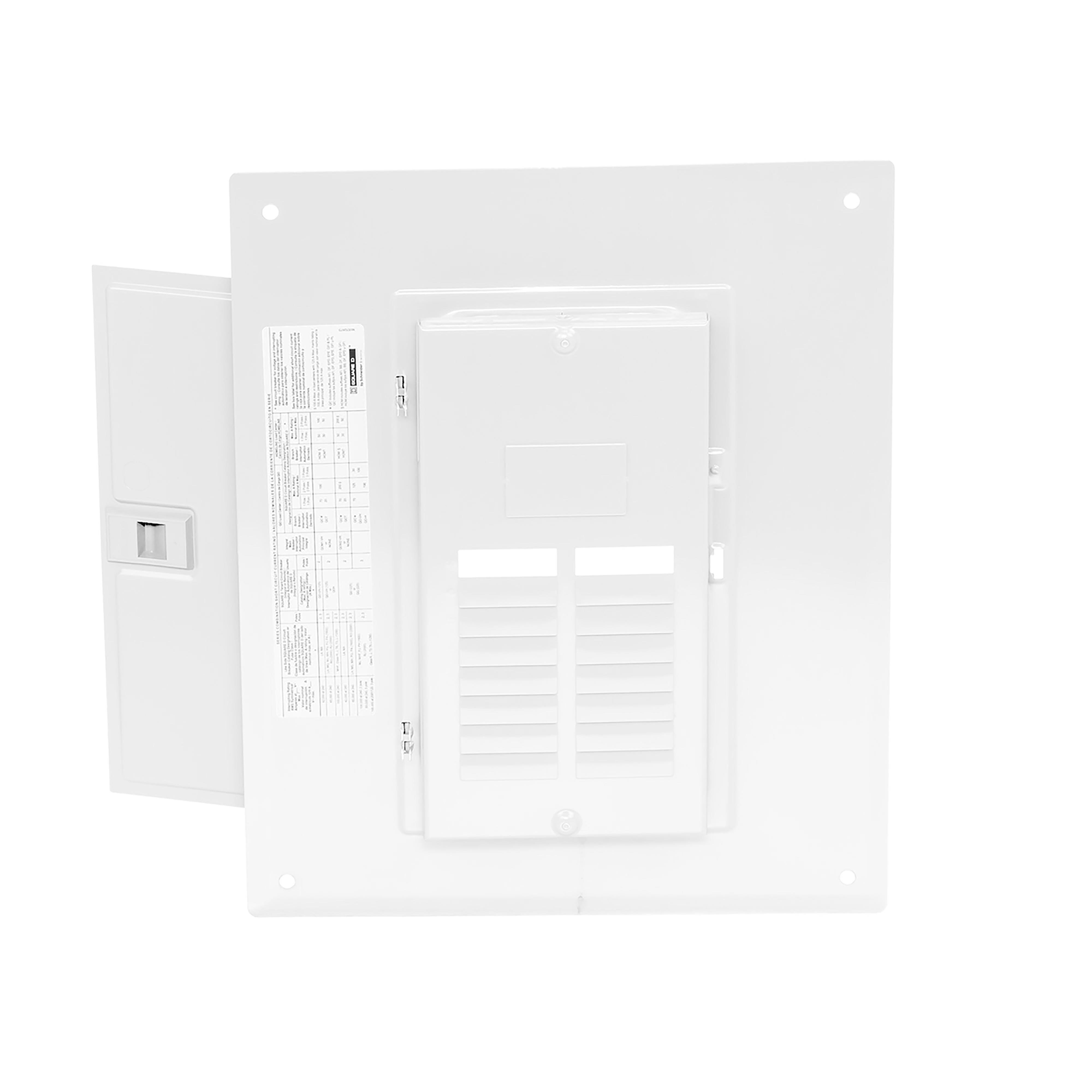 Picture of QOC16UFW - Replacement cover, QO, for 16 space load center, flush, white