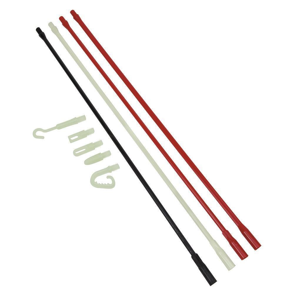 Picture of SRS56038 - Polymer Fish Rod Set Glow-in-The-Dark