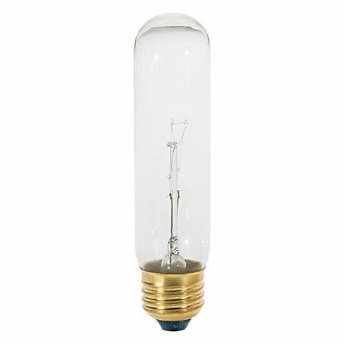 S3250 - 25 Watt T10 Incandescent - Clear - 2000 Average rated hours - 200 Lumens - Medium base - 120 Volt