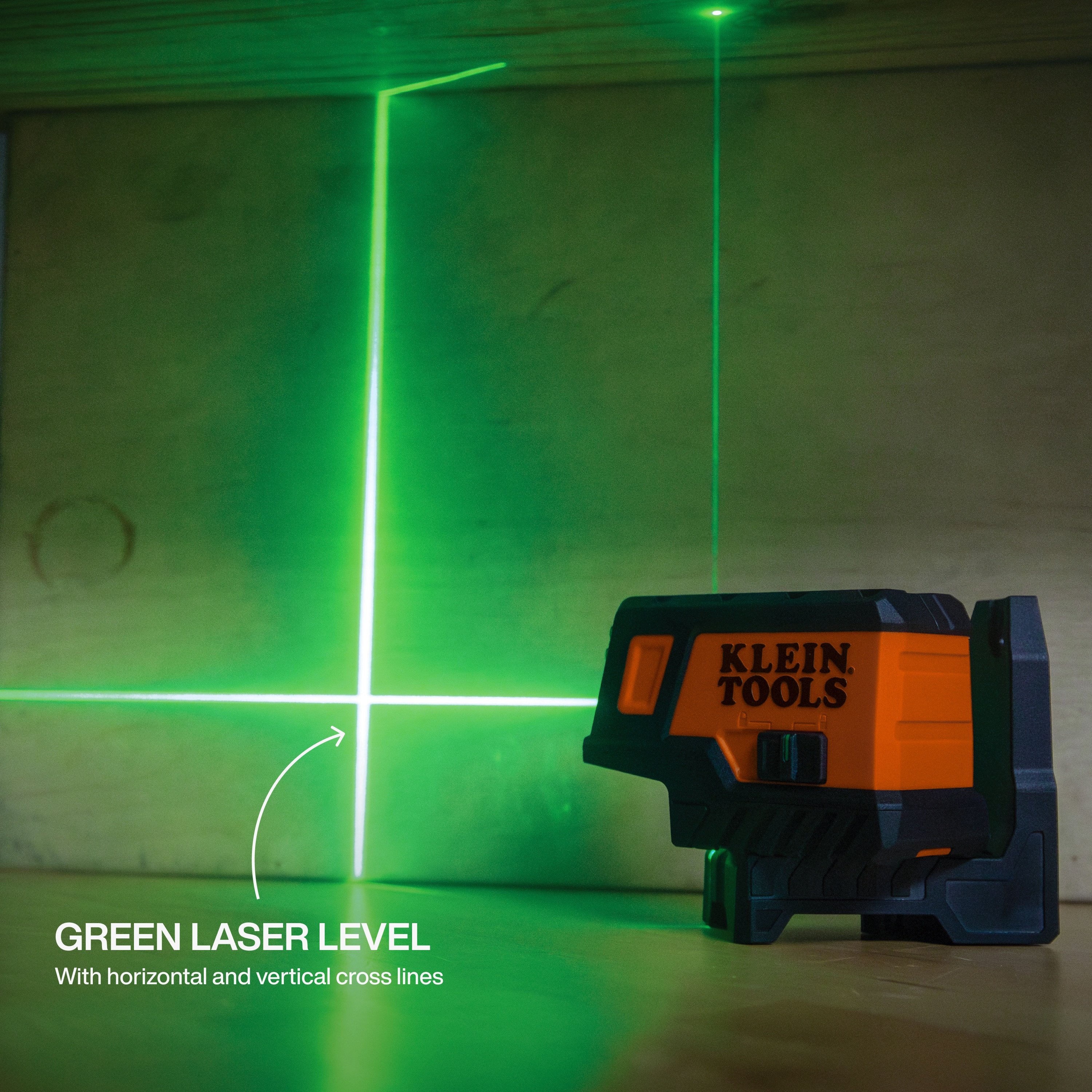 Picture of KLE 93MCLPG, Cross-Line Laser Level with Plumb Spot