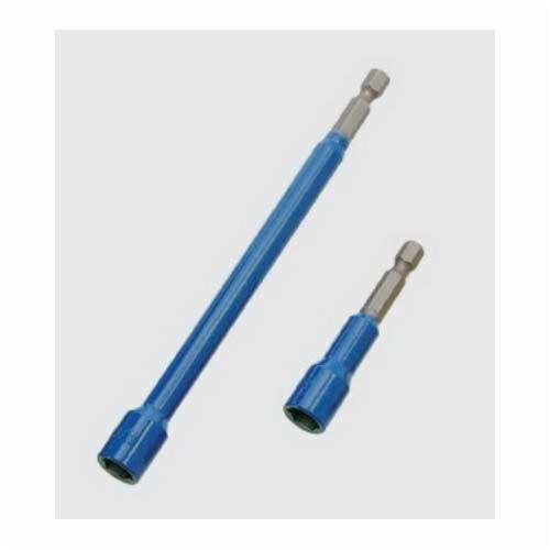 70761BL - 3/8" Blue Hex Bit, 6 Inch