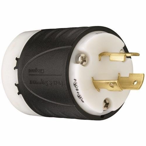 L520-P - 20A NEMA Plug L520 - Black Back, White Front Body