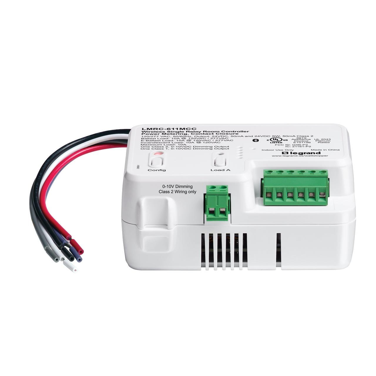 Picture of Wireless On/Off/0-10 Volt Dimming Room Controller LMRC-611MCC