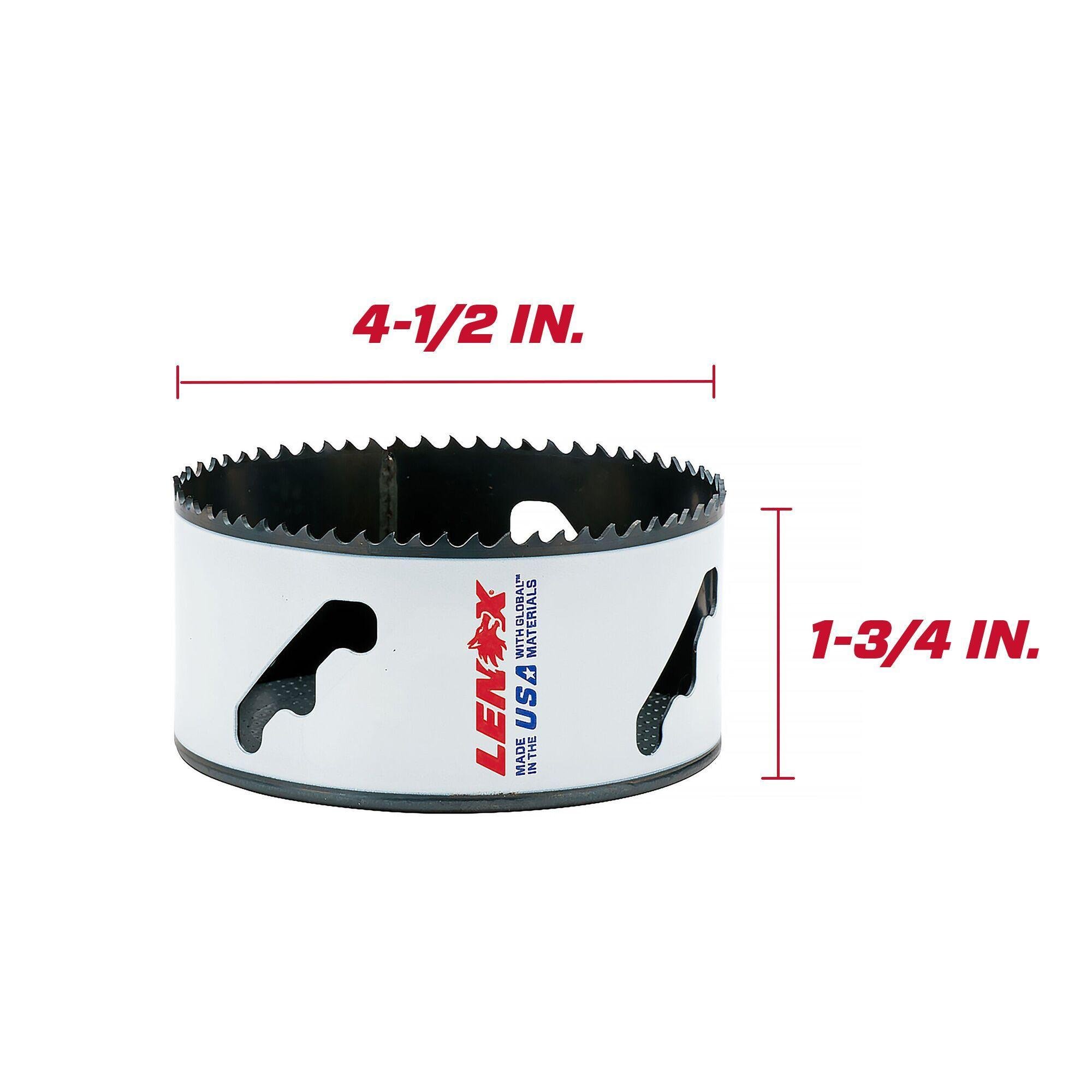 Picture of 30072-72L - LENOX Bi-Metal Speed Slot Hole Saw With T3 Technology, 4-1/2"