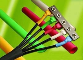 F2211/2 BK105 - FIT SHRINK TUBING, FIT2211/2 BLACK 5X4 FT IRRADIATED POLYOLEFIN