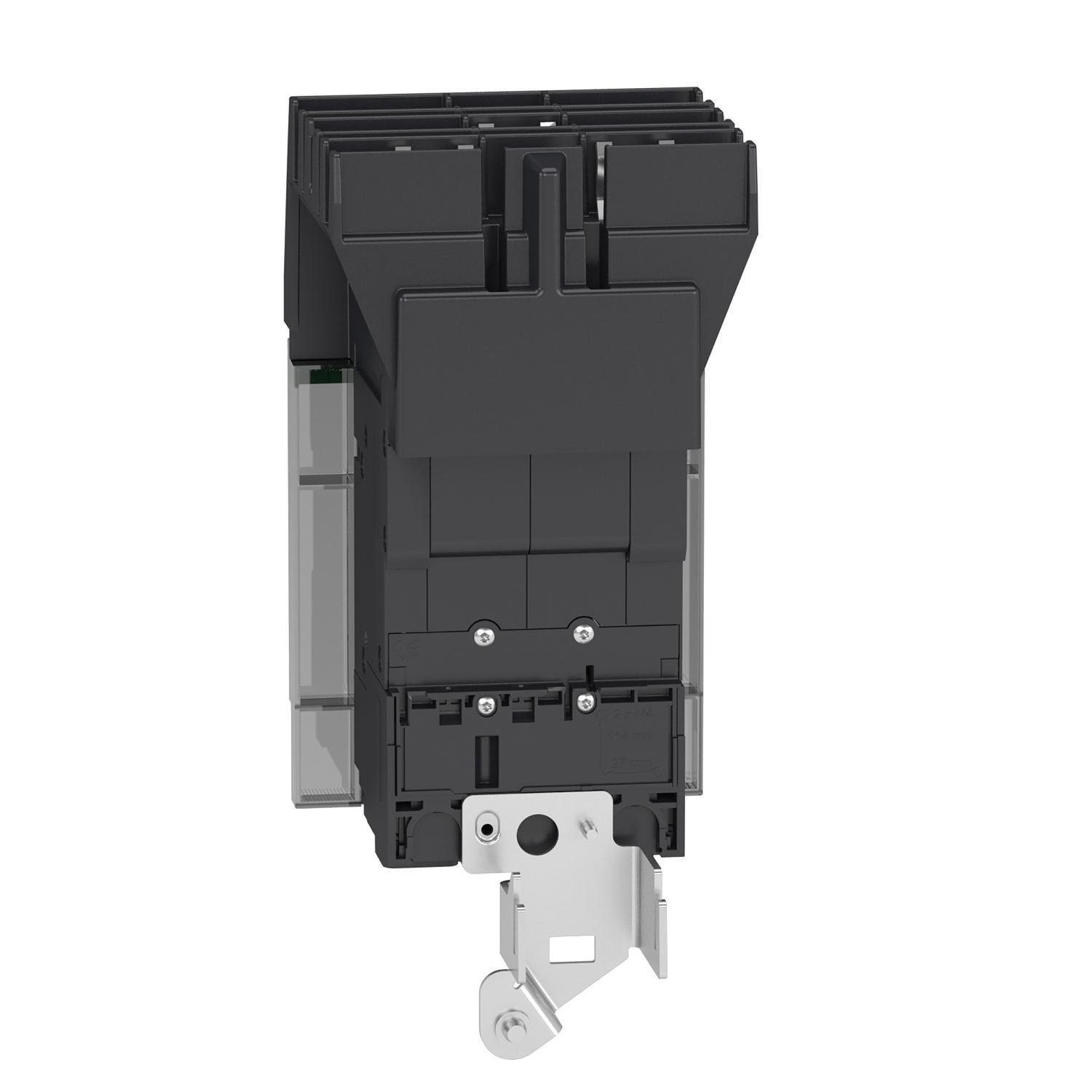 Picture of BGA34125Y - Circuit breaker, PowerPacT B, 125A, 3 pole, 480Y/277VAC, 35kA, I-Line, thermal magnetic, 80%, ABC