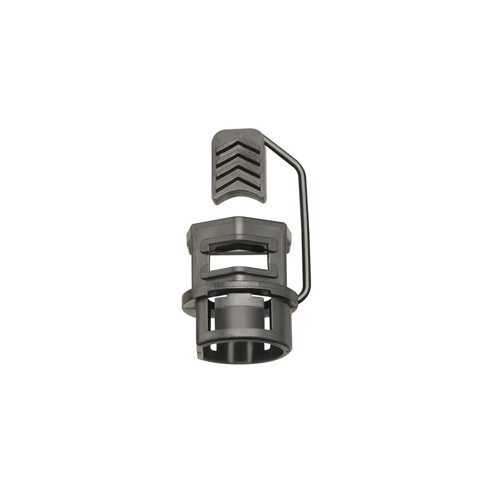 NMR840 - Non-metallic Push-In connector utilizes a wedge push in design for a secure grip with a knockout size of 1/2 inch can be installed inside or outside of installed box