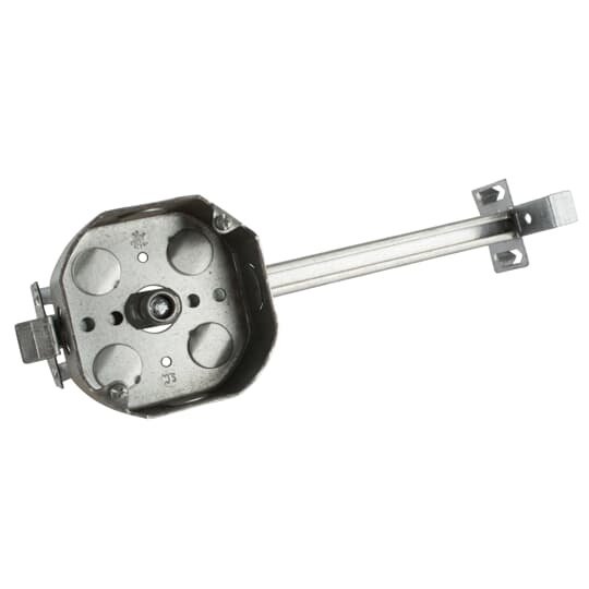 54151 J 1/2 - 4" Octagonal Box & Hanger, For use with Armored/Metal Clad Cable
