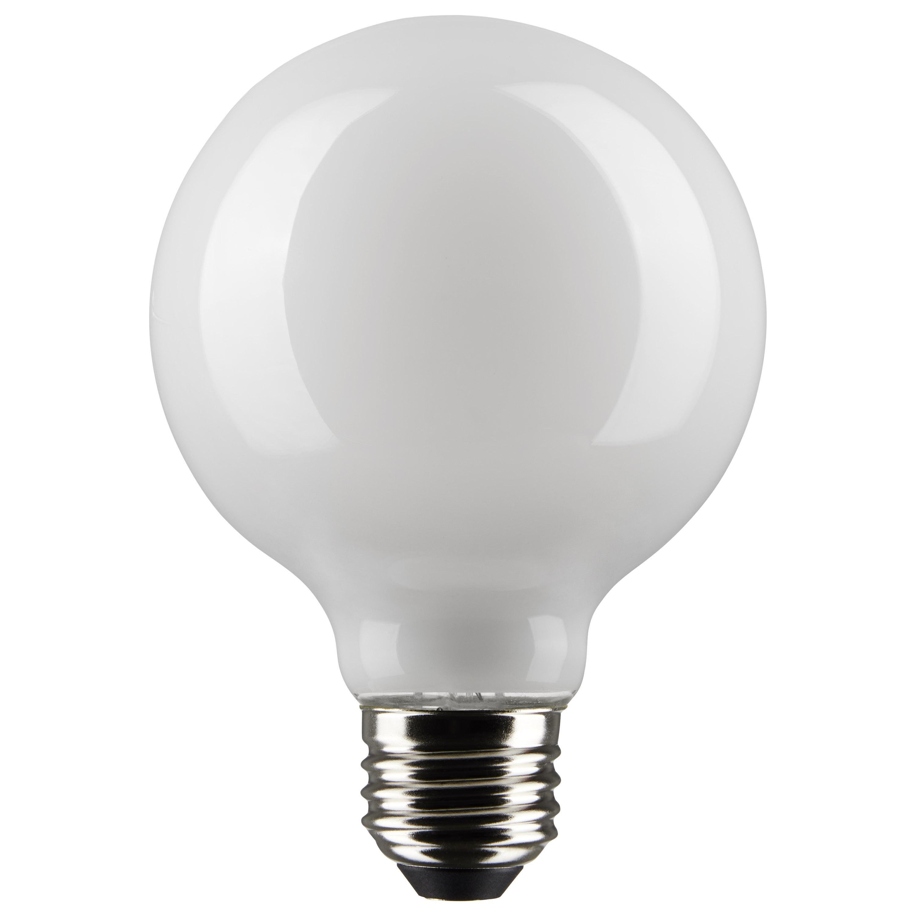 S21238 - 6 Watt G25 LED - White - Medium base - 90 CRI - 2700K - 120 Volt