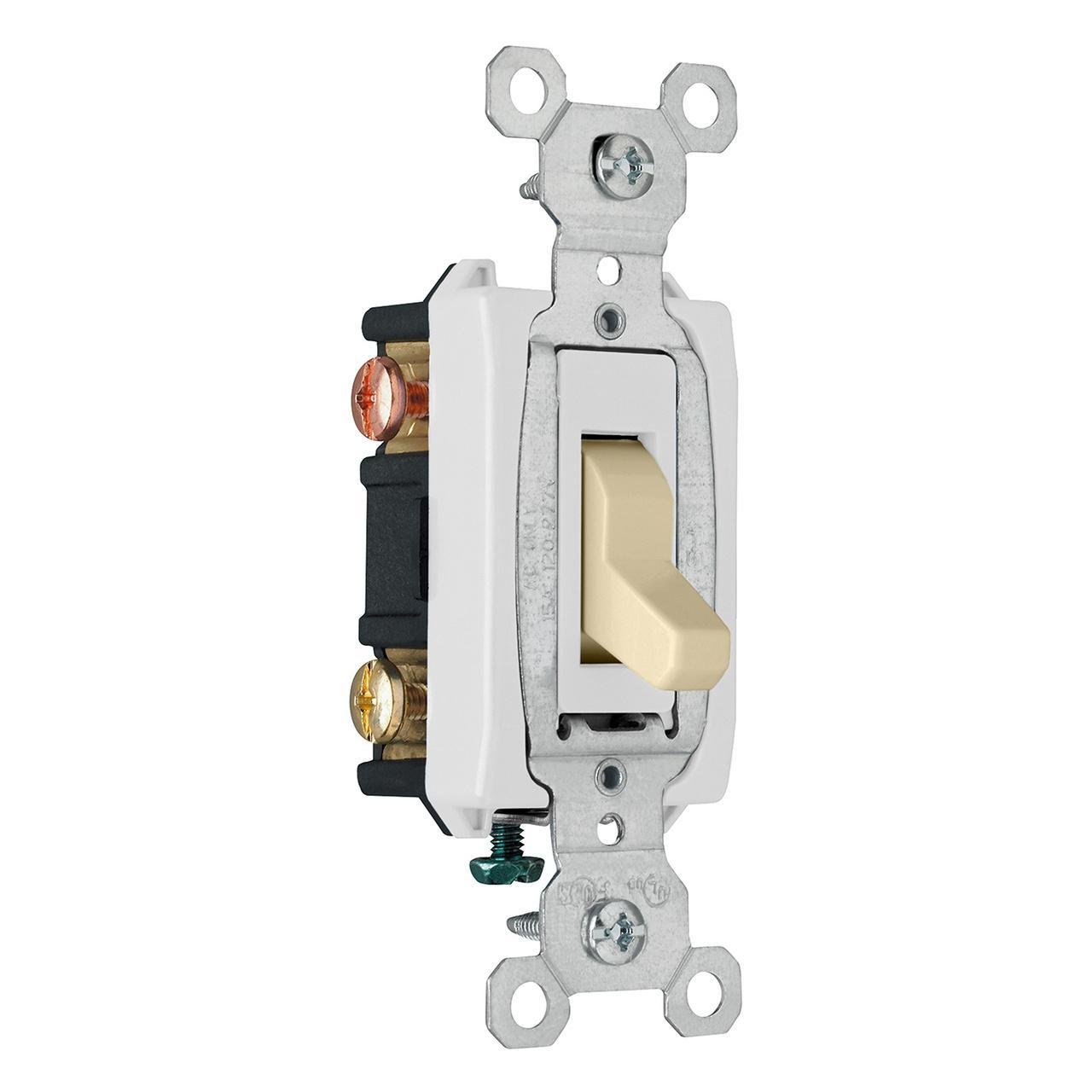 CS15AC3-I - Commercial Specification Grade Switch, Ivory