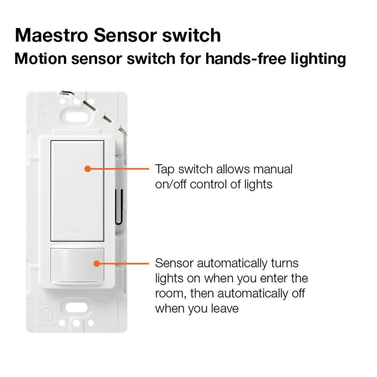 Picture of MS-OPS2-IV - Maestro 2A Motion Sensor Single Pole IV