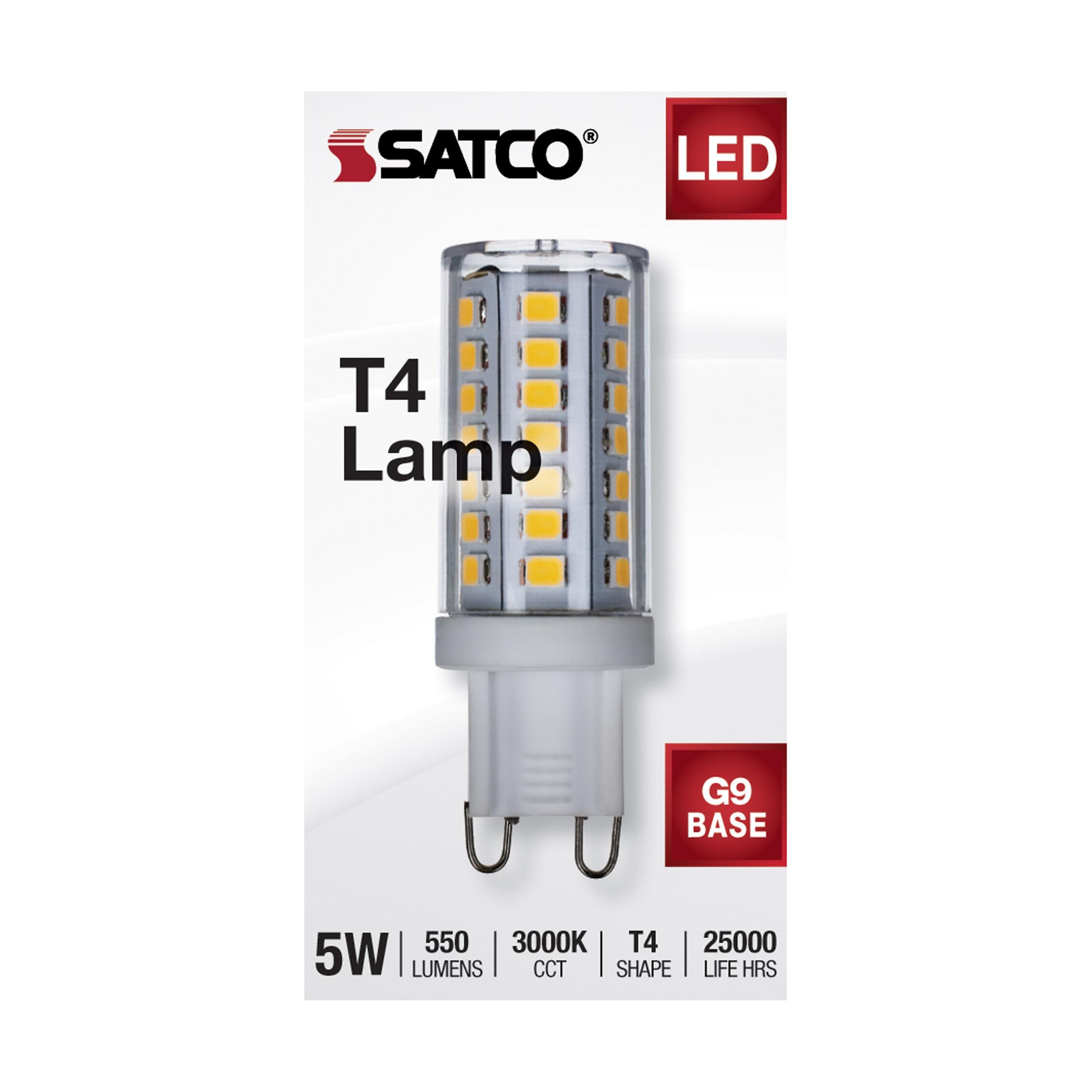 Picture of S11234 - 5 Watt - JCD LED - Clear - 3000K - G9 Base - 120 Volt