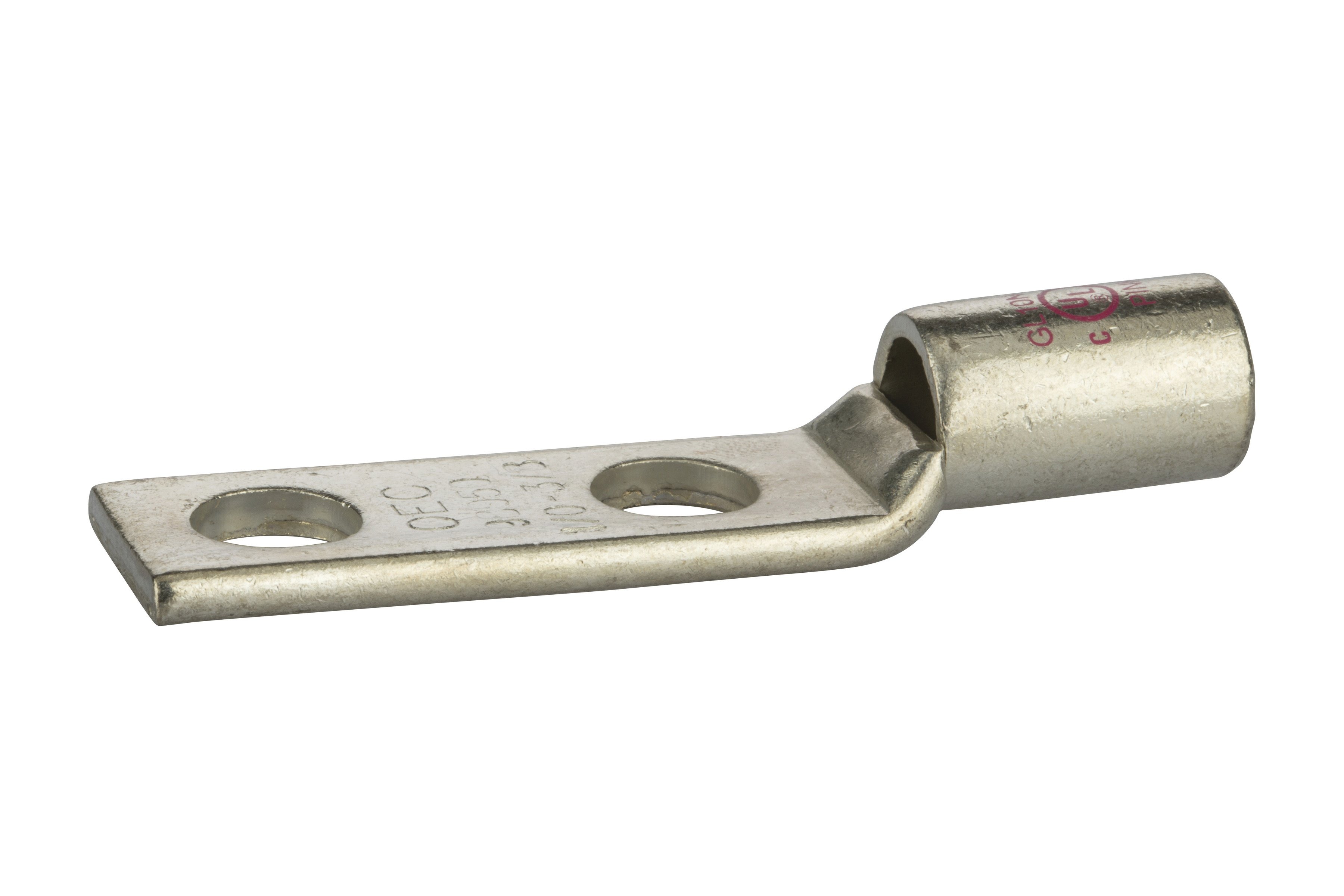 GL10N-38 - Copper Compression Lug Short 1/0 AWG